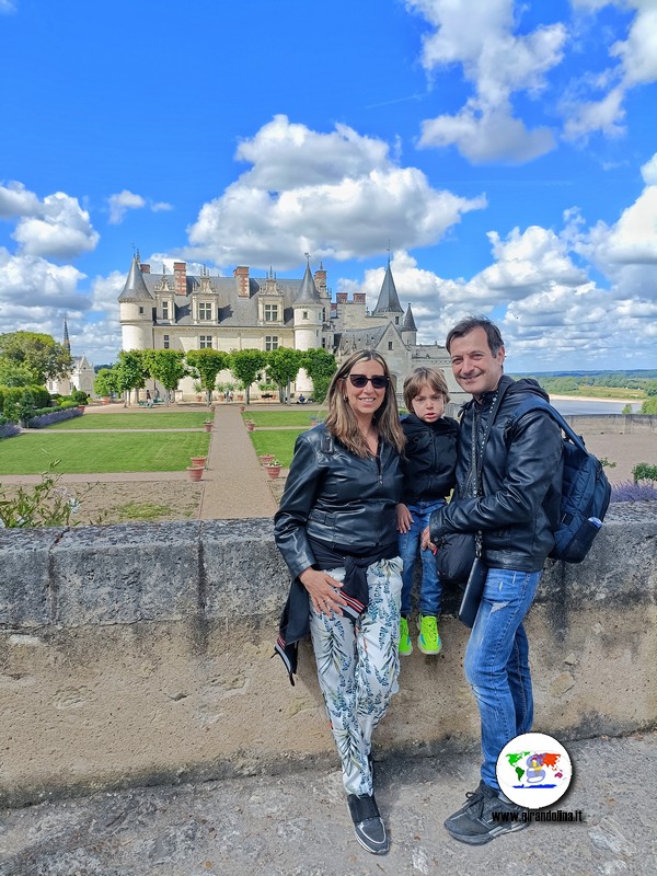 Castello  di Amboise   -  Valle della Loira con i bambini