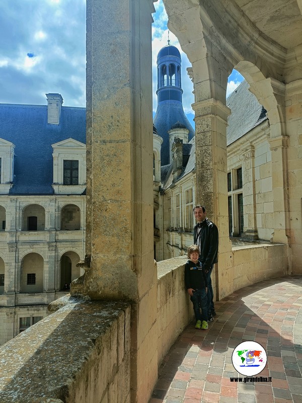 Castello di Chambord le terrazze