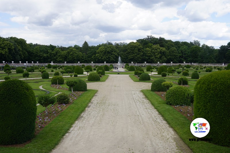 castello di Chenonceau  i giardini di Caterina de Medici