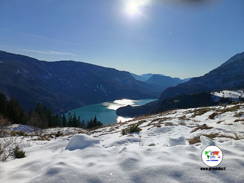 Il Lago di Molveno in inverno