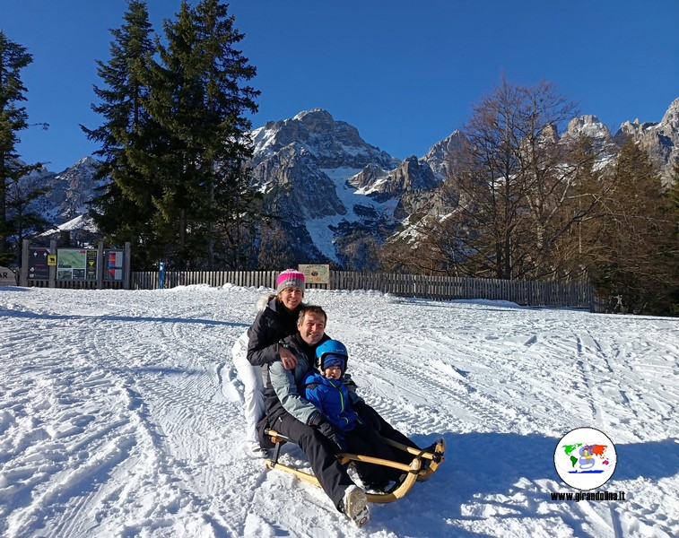 Piste slittino Pradel